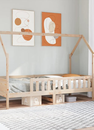 Bedhuis massief grenenhout 90x200 cm