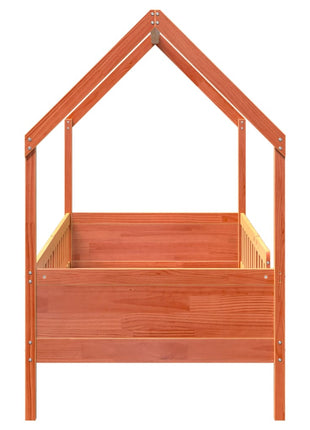 Bedhuis wasbruin massief grenenhout 90x200 cm