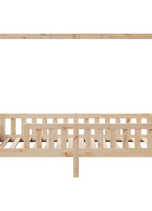 Bedhuis massief grenenhout 80x200 cm