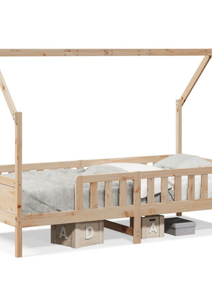 Bedhuis massief grenenhout 90x190 cm