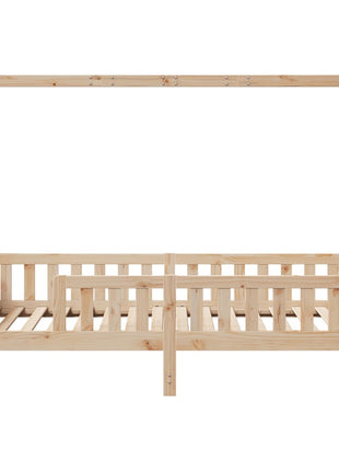 Bedhuis massief grenenhout 90x190 cm