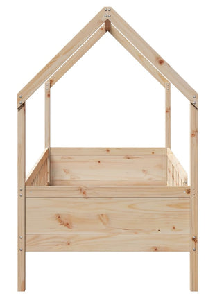 Bedhuis massief grenenhout 90x190 cm