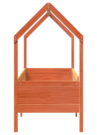 Bedhuis wasbruin massief grenenhout 80x160 cm
