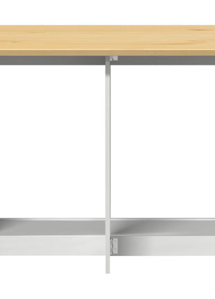 Eettafel Corona inklapbaar massief grenenhout wit