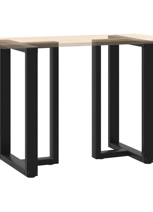 Bartafelpoten 2 st T-vormig 60x35x(90-91) cm staal zwart