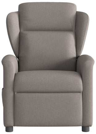 Massagestoel verstelbaar stof taupe