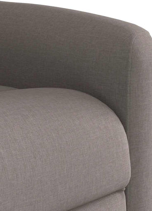 Massagestoel verstelbaar stof taupe