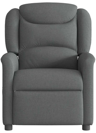 Fauteuil verstelbaar stof donkergrijs