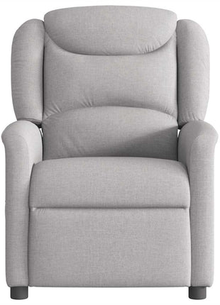 Fauteuil verstelbaar stof wolk grijs