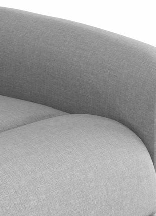 Fauteuil verstelbaar stof wolk grijs