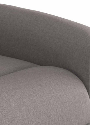 Massagestoel verstelbaar stof taupe
