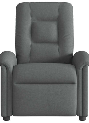 Fauteuil verstelbaar stof donkergrijs