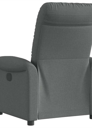Fauteuil verstelbaar stof donkergrijs
