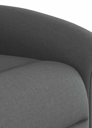 Fauteuil verstelbaar stof donkergrijs