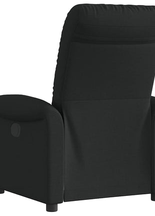Fauteuil verstelbaar stof zwart