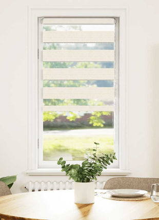Zebra rolgordijn 65x100 cm stofbreedte 60,9 cm marmerbeige