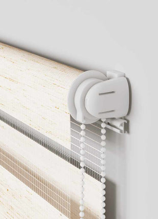 Zebra rolgordijn 65x100 cm stofbreedte 60,9 cm marmerbeige