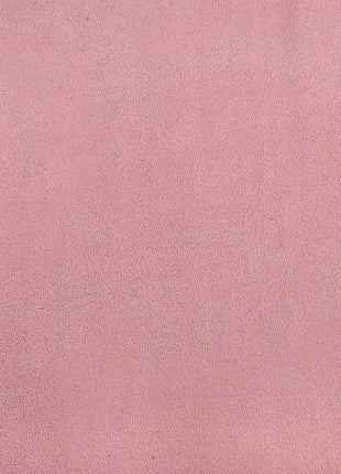 Relaxstoel met voetenbank fluweel roze