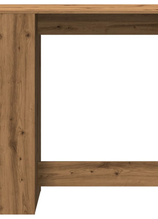Bartafel met rekken 101x40x103,5 cm hout artisanaal eikenkleur