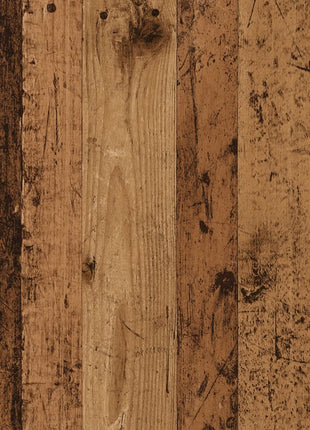 Bartafel 51x50x103,5 cm bewerkt hout oud houtkleurig