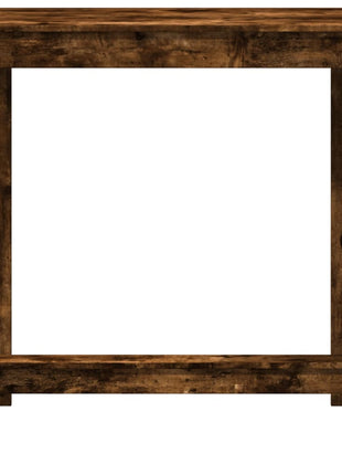 Bartafel 102x50x103,5 cm bewerkt hout gerookt eikenkleurig