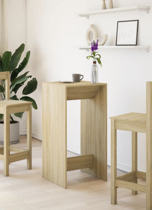 Bartafel 51x50x103,5 cm bewerkt hout sonoma eikenkleurig