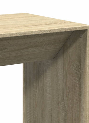 Bartafel 51x50x103,5 cm bewerkt hout sonoma eikenkleurig