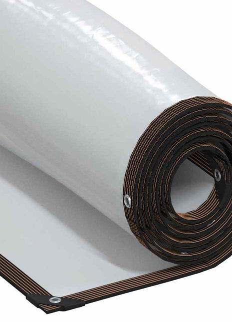 Plantenafdekking met zeilringen 1x5 m polyethyleen