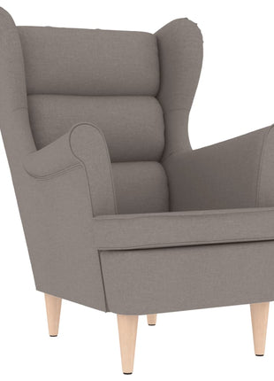 Fauteuil 74x84x100 cm stof taupe