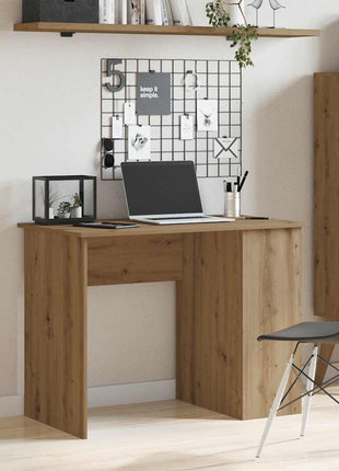 Bureau 100X55X75 Cm Bewerkt Hout