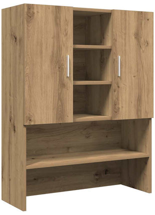 Wasmachinekast 70,5x25,5x90 cm artisanaal eikenkleur