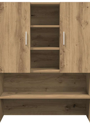 Wasmachinekast 70,5x25,5x90 cm artisanaal eikenkleur