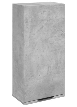 Badkamerkast wandgemonteerd 32x20x67 cm betongrijs
