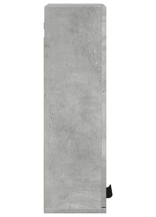 Badkamerkast wandgemonteerd 32x20x67 cm betongrijs
