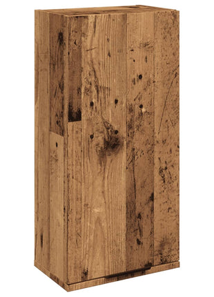 Badkamerkast wandgemonteerd 32x20x67 cm oud houtkleurig