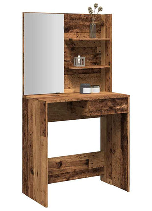 Kaptafel Met Spiegel 74,5X40X141 Cm