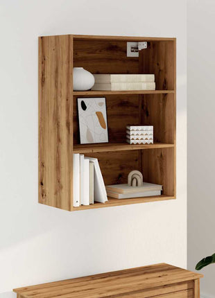 Wall cabinet 69.5x32.5x90 cm artisanal oak color
