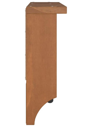 Wandkapstok SANDNES 87x12x35 cm massief grenenhout