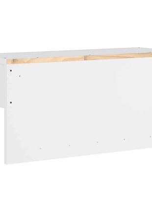 Wandkapstok SANDNES wit 87x30x42 cm massief grenenhout