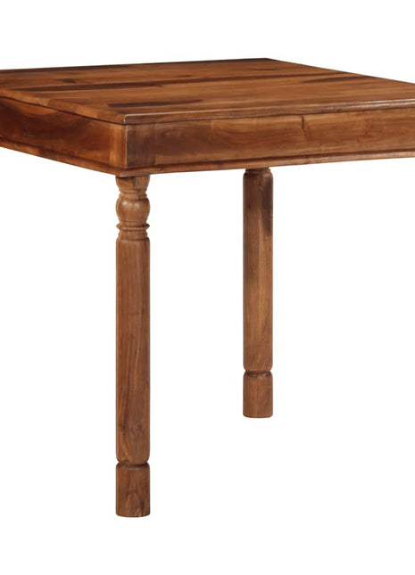 Eettafel 80x80x77 cm massief acaciahout