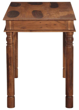 Eettafel 120x60x77 cm massief acaciahout