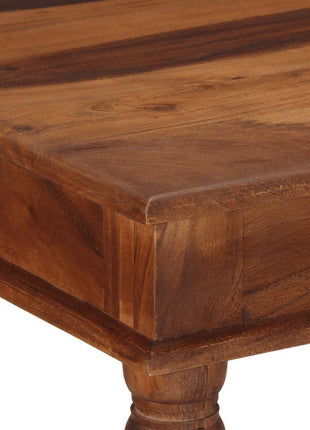 Eettafel 120x60x77 cm massief acaciahout