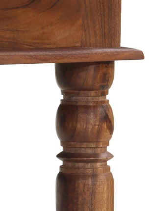 Eettafel 120x60x77 cm massief acaciahout