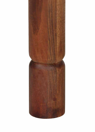 Eettafel 120x60x77 cm massief acaciahout