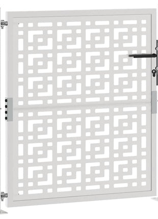 Poort met kruisontwerp 105x105 cm weervast staal