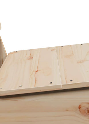 Tuinstoel 60x64x70,5 cm massief grenenhout