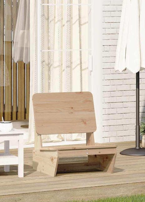 Tuinstoel 60x64x70,5 cm massief grenenhout