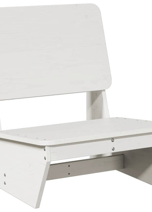 Tuinstoel 60x64x70,5 cm massief grenenhout wit