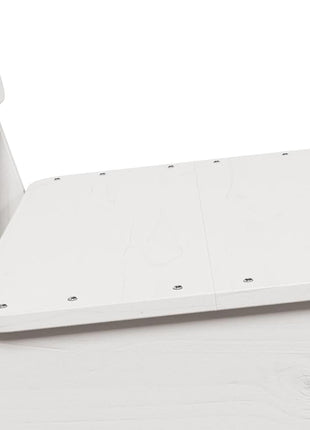 Tuinstoel 60x64x70,5 cm massief grenenhout wit