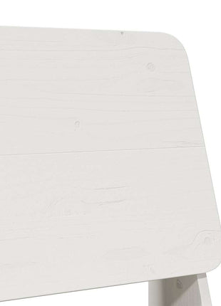 Tuinstoel 60x64x70,5 cm massief grenenhout wit